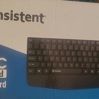 Consistent_Silver_Wired_Keyboard_SK101