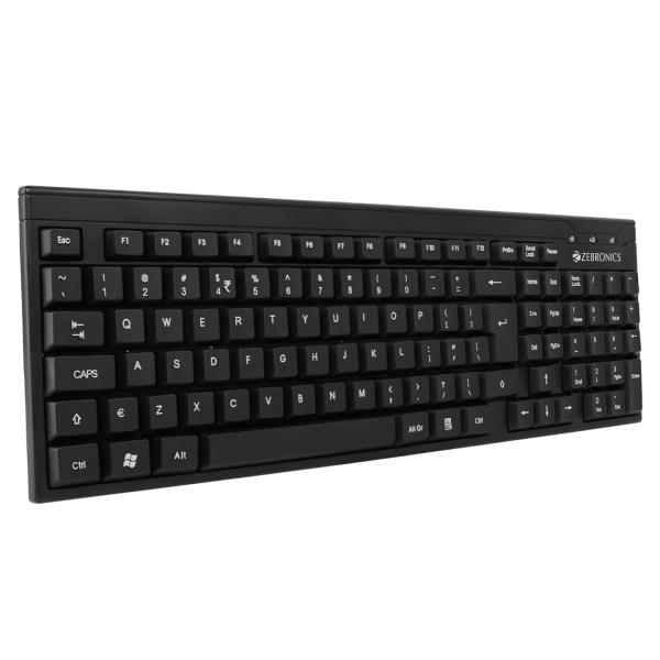 ZEBRONICS_Zeb-_K35_USB_Wired_Keyboard_with_Rupee_Key,Spill-Proof_and_Slim_Design_(Black)