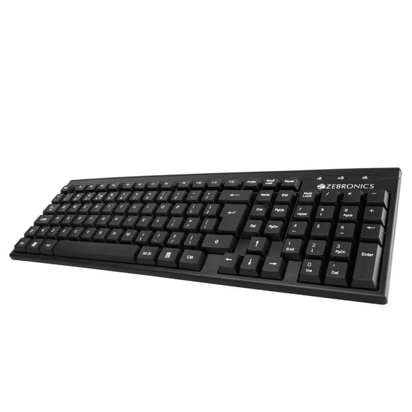 ZEBRONICS_Zeb-_K35_USB_Wired_Keyboard_with_Rupee_Key,Spill-Proof_and_Slim_Design_(Black)