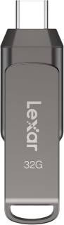 Lexar®_JumpDrive®_Dual_Drive_D400_USB_3.2_Type-C_USB_Drive,_32GB,_Silver