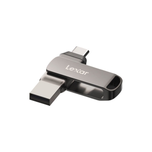 Lexar®_JumpDrive®_Dual_Drive_D400_USB_3.2_Type-C_USB_Drive,_32GB,_Silver