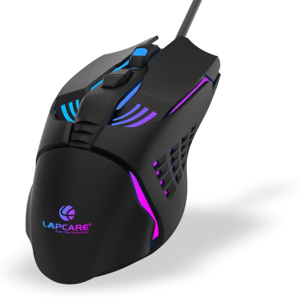 LAPCARE_CHAMP_LGM-100_3600dpi_RGB_GAMING_MOUSE